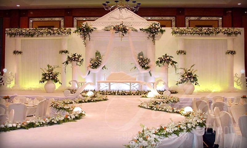 inexpensive wedding reception decoration ideas